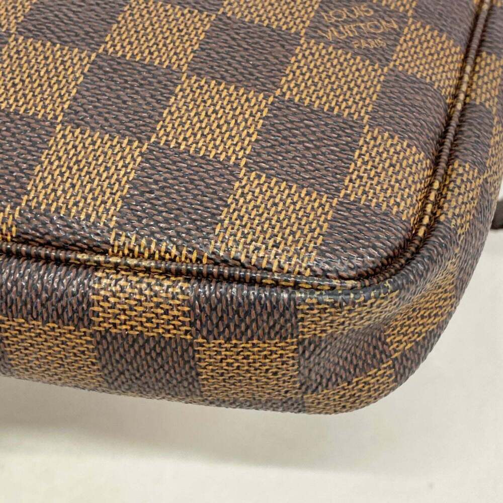 LOUIS VUITTON Brown Damier Pochette Pouch - Picture 7 of 9